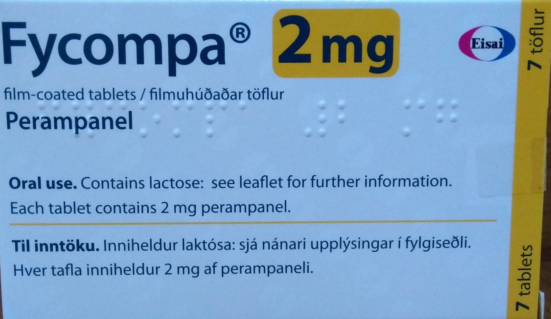 Fycompa 2mg